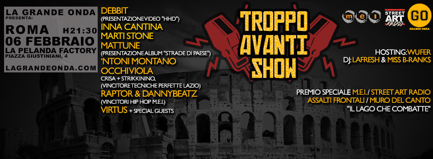 troppo avanti show